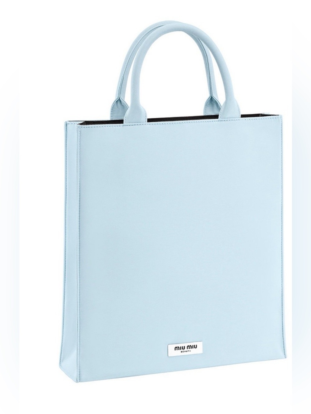 Miu Miu Light Blue Tote Bag